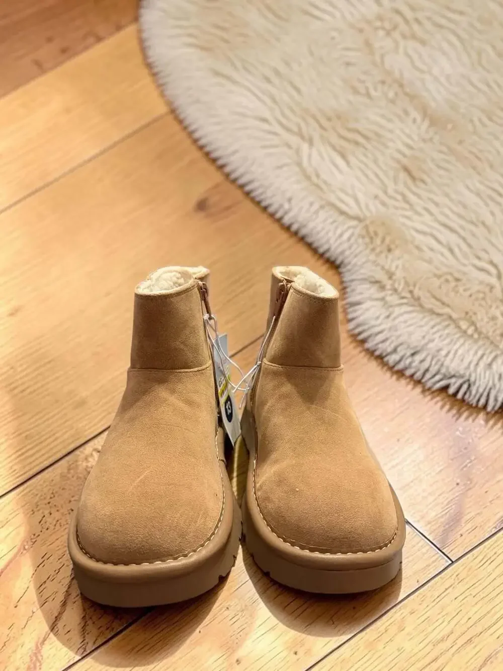 Cat & Jack Girls' Honor Faux Suede Platform Boots